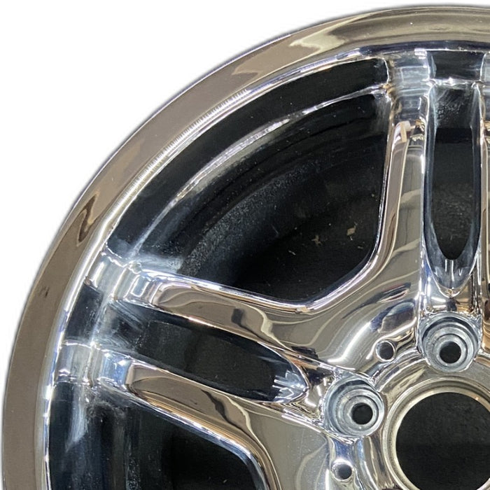 17" MERCEDES C-CLASS 05 203 Type; C55 Sdn 17x8.5 rear Original OEM Wheel Rim - Angle View