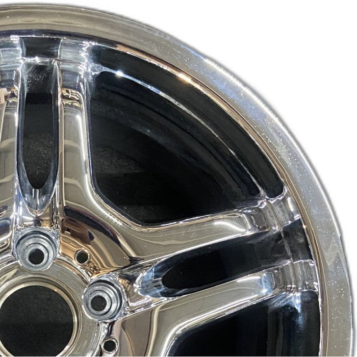 17" MERCEDES C-CLASS 05 203 Type; C55 Sdn 17x8.5 rear Original OEM Wheel Rim - Side Profile