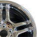 17" MERCEDES C-CLASS 05 203 Type; C55 Sdn 17x8.5 rear Original OEM Wheel Rim - Side Profile