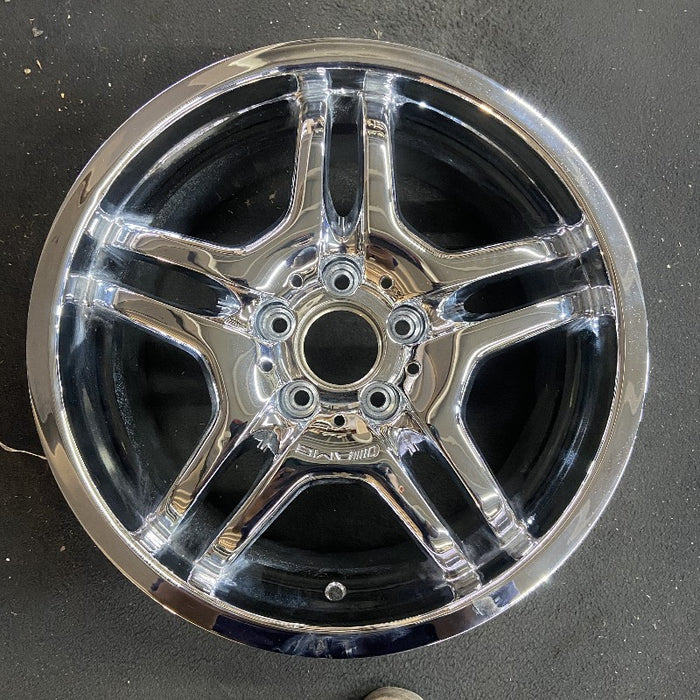 17" MERCEDES C-CLASS 05 203 Type; C55 Sdn 17x8.5 rear Original OEM Wheel Rim - Additional View