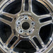 17" MERCEDES C-CLASS 02-04 203 Type; C32 Sdn 17x8.5 rear Original OEM Wheel Rim - Angle View
