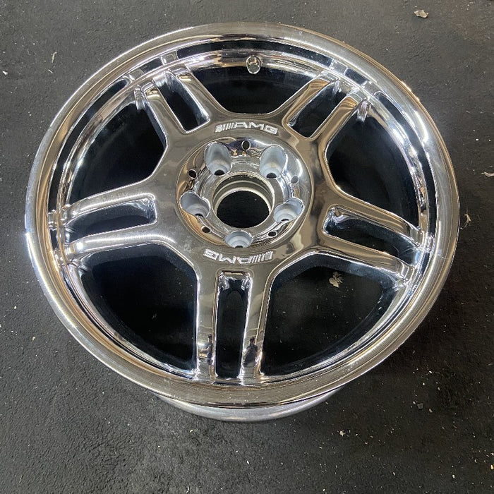 17" MERCEDES C-CLASS 02-04 203 Type; C32 Sdn 17x8.5 rear Original OEM Wheel Rim - View 8