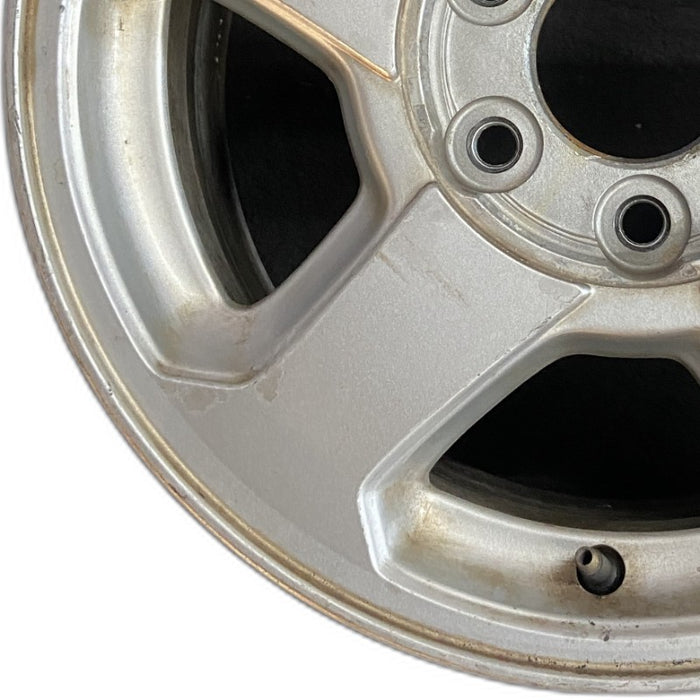 16" TRAILBLAZER 02-03 16x7 aluminum 5 spoke opt QC4 LS flat face pockets Original OEM Wheel Rim