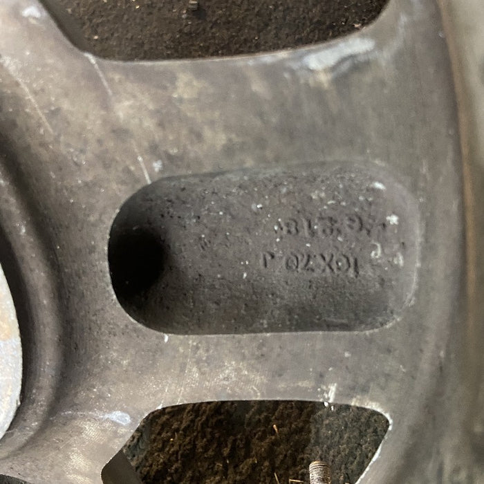 16" TRAILBLAZER 02-03 16x7 aluminum 5 spoke opt QC4 LS flat face pockets Original OEM Wheel Rim