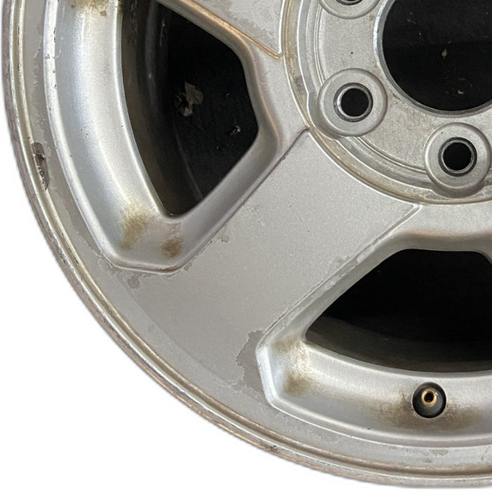 16" TRAILBLAZER 02-03 16x7 aluminum 5 spoke opt QC4 LS flat face pockets Original OEM Wheel Rim