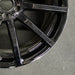 20" MERCEDES S-CLASS 14 222 Type; S63 20x9.5 10 spoke black Original OEM Wheel - Back View