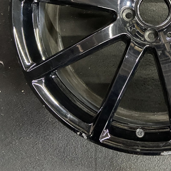 20" MERCEDES S-CLASS 14 222 Type; S63 20x9.5 10 spoke black Original OEM Wheel - Additional View