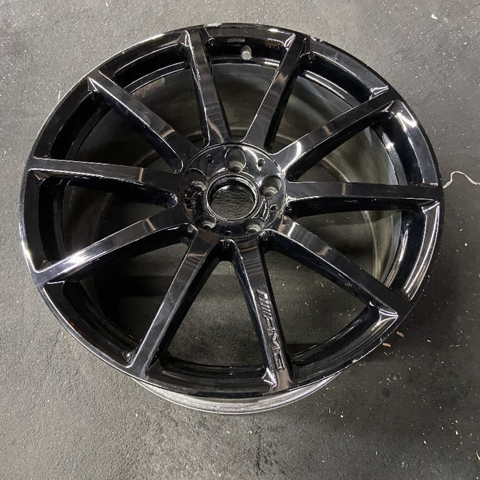 20" MERCEDES S-CLASS 14 222 Type; S63 20x9.5 10 spoke black Original OEM Wheel - View 8