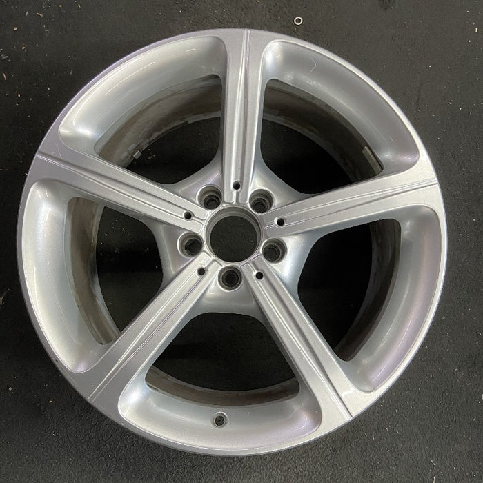 19" MERCEDES CLS-CLASS 19-21 257 Type CLS450 19x9 5 spoke Original OEM Wheel Rim - Front View