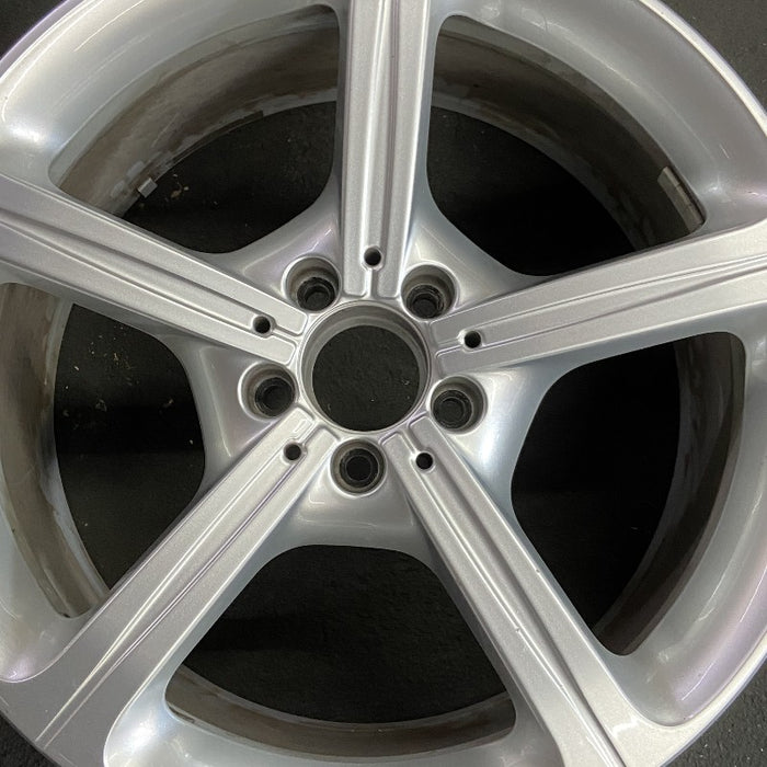 19" MERCEDES CLS-CLASS 19-21 257 Type CLS450 19x9 5 spoke Original OEM Wheel Rim - Angle View
