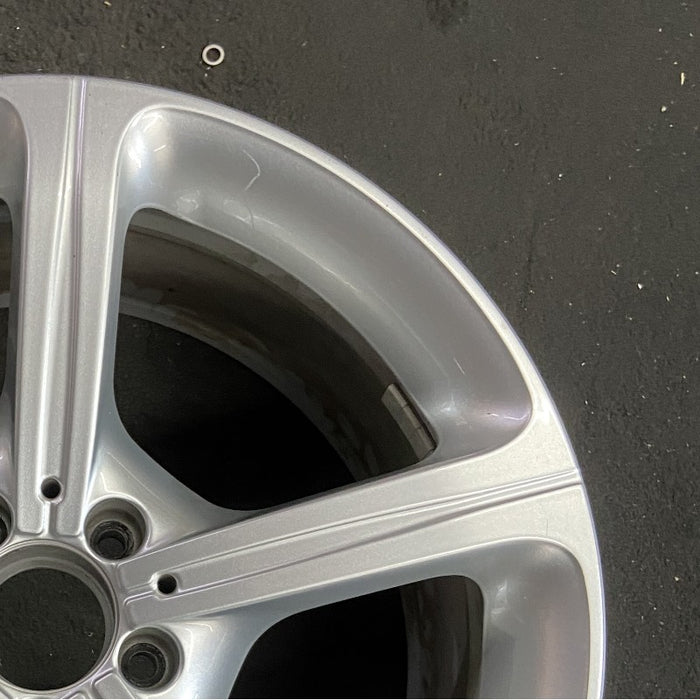 19" MERCEDES CLS-CLASS 19-21 257 Type CLS450 19x9 5 spoke Original OEM Wheel Rim - Close-Up Detail
