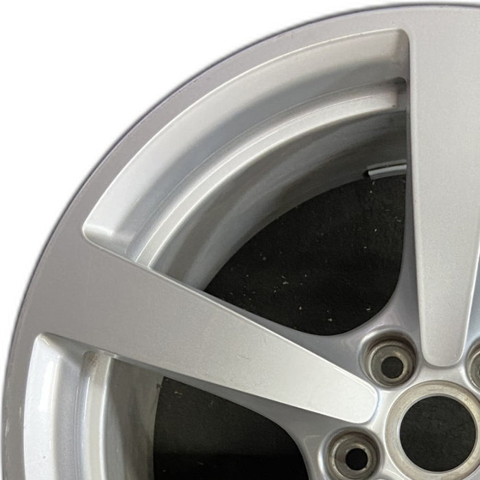 18" PORSCHE MACAN 15-18 18x8 5 individual spokes Original OEM Wheel Rim - Angle View