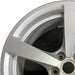 18" PORSCHE MACAN 15-18 18x8 5 individual spokes Original OEM Wheel Rim - Angle View
