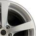 18" PORSCHE MACAN 15-18 18x8 5 individual spokes Original OEM Wheel Rim - Side Profile