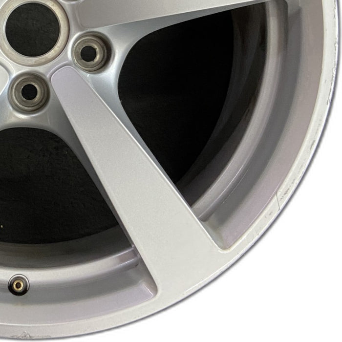18" PORSCHE MACAN 15-18 18x8 5 individual spokes Original OEM Wheel Rim - Close-Up Detail