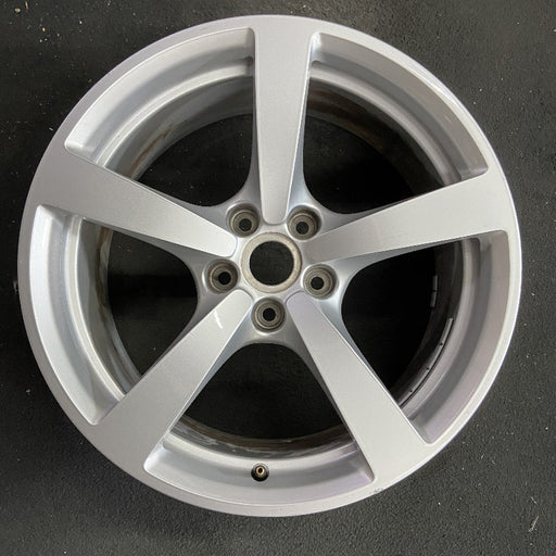 18" PORSCHE MACAN 15-18 18x8 5 individual spokes Original OEM Wheel Rim - Front View