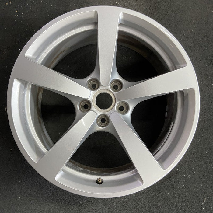 18" PORSCHE MACAN 15-18 18x8 5 individual spokes Original OEM Wheel Rim - Front View