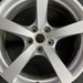 18" PORSCHE MACAN 15-18 18x8 5 individual spokes Original OEM Wheel Rim - Angle View