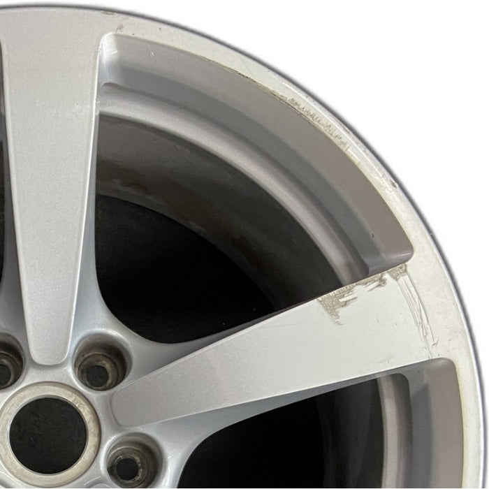 18" PORSCHE MACAN 15-18 18x9 5 individual spokes Original OEM Wheel Rim - Side Profile