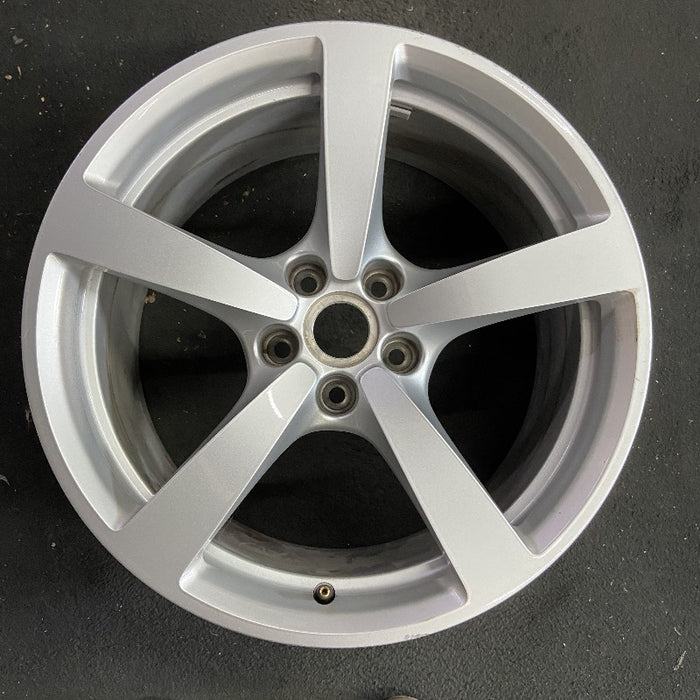18" PORSCHE MACAN 15-18 18x9 5 individual spokes Original OEM Wheel Rim - Front View