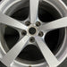 18" PORSCHE MACAN 15-18 18x9 5 individual spokes Original OEM Wheel Rim - Angle View