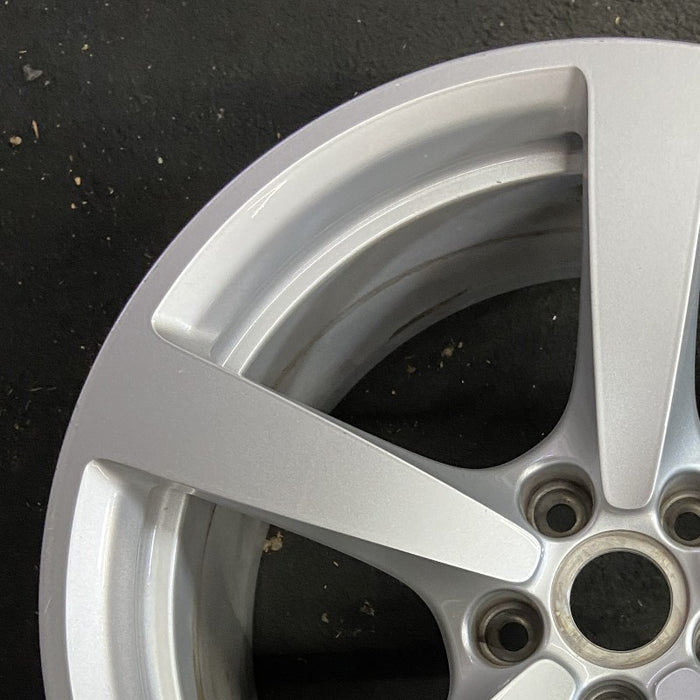 18" PORSCHE MACAN 15-18 18x9 5 individual spokes Original OEM Wheel Rim - Side Profile