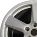 20" PORSCHE PANAMERA 14-16 alloy 20x9.5 5 spoke silver finish Original OEM - Angle View
