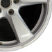20" PORSCHE PANAMERA 14-16 alloy 20x9.5 5 spoke silver finish Original OEM - Close-Up Detail
