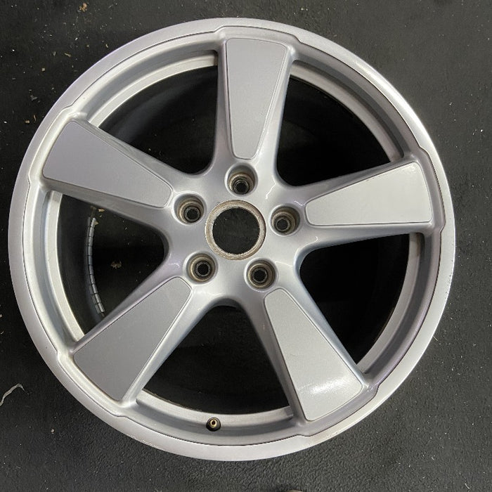20" PORSCHE PANAMERA 14-16 alloy 20x9.5 5 spoke silver finish Original OEM - Additional View