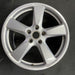 20" PORSCHE PANAMERA 14-16 alloy 20x9.5 5 spoke silver finish Original OEM - Additional View