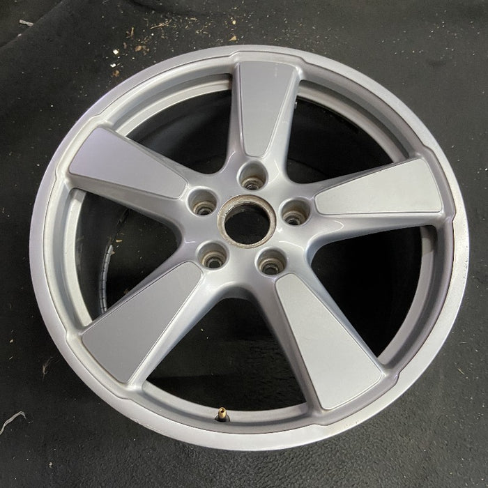20" PORSCHE PANAMERA 14-16 alloy 20x9.5 5 spoke silver finish Original OEM - View 7