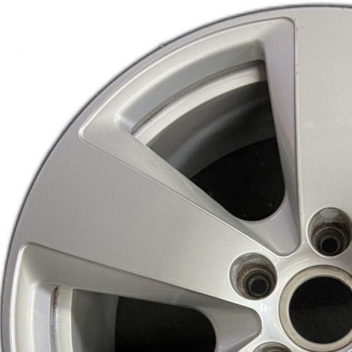 19" PORSCHE CAYENNE 19-23 19x8.5 5 spoke Original OEM Wheel Rim - Angle View