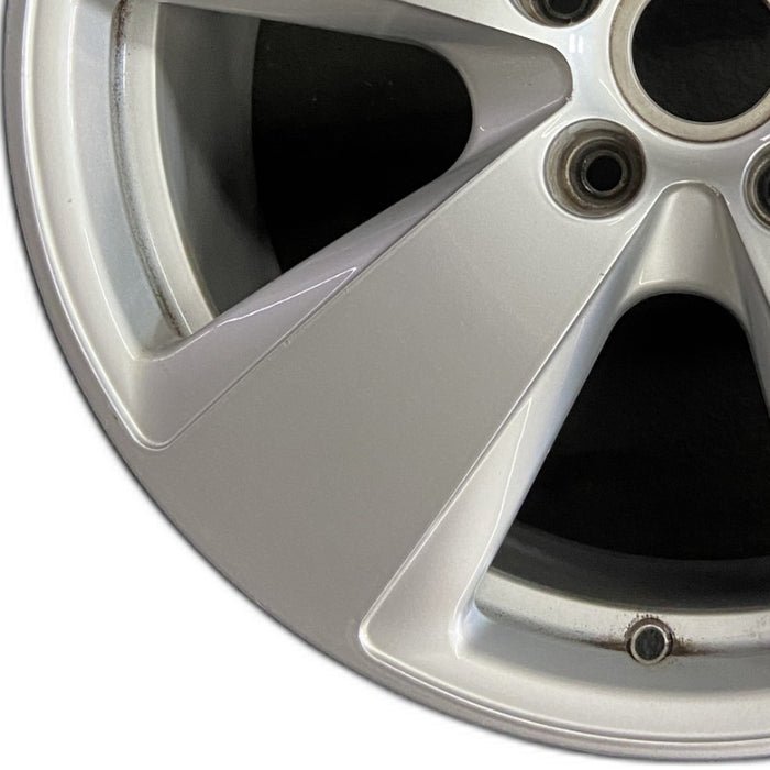 19" PORSCHE CAYENNE 19-23 19x8.5 5 spoke Original OEM Wheel Rim - Back View