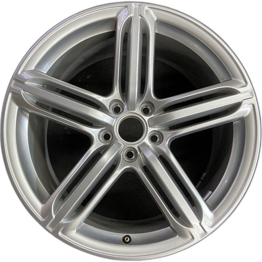 19" AUDI A6 11 19x8.5 5 triple spoke Original OEM Wheel Rim - Front View