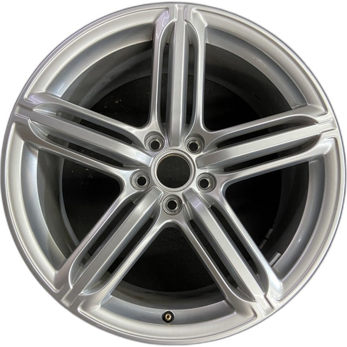 19" AUDI A6 11 19x8.5 5 triple spoke Original OEM Wheel Rim - Front View