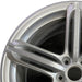 19" AUDI A6 11 19x8.5 5 triple spoke Original OEM Wheel Rim - Angle View