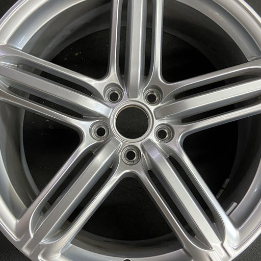 19" AUDI A6 11 19x8.5 5 triple spoke Original OEM Wheel Rim - Angle View