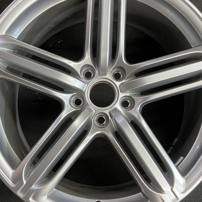 19" AUDI A6 11 19x8.5 5 triple spoke Original OEM Wheel Rim - Angle View
