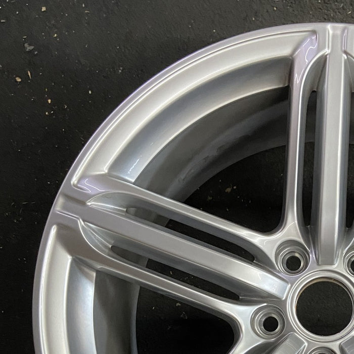 19" AUDI A6 11 19x8.5 5 triple spoke Original OEM Wheel Rim - Side Profile