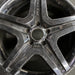 20" MERCEDES G-CLASS 18 463 Type G63 20x9.5 5 spoke black Original OEM Wheel Rim - Angle View