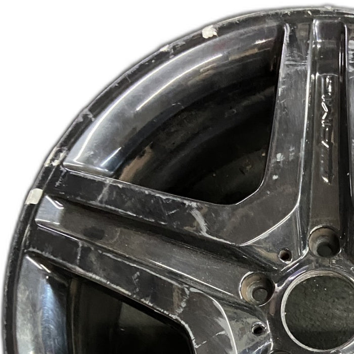20" MERCEDES G-CLASS 18 463 Type G63 20x9.5 5 spoke black Original OEM Wheel Rim - Angle View