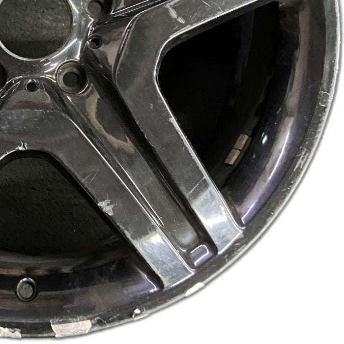 20" MERCEDES G-CLASS 18 463 Type G63 20x9.5 5 spoke black Original OEM Wheel Rim - Close-Up Detail
