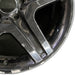 20" MERCEDES G-CLASS 18 463 Type G63 20x9.5 5 spoke black Original OEM Wheel Rim - Close-Up Detail