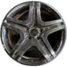20" MERCEDES G-CLASS 18 463 Type G63 20x9.5 5 spoke black Original OEM Wheel Rim - Front View