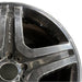 20" MERCEDES G-CLASS 18 463 Type G63 20x9.5 5 spoke black Original OEM Wheel Rim - Side Profile