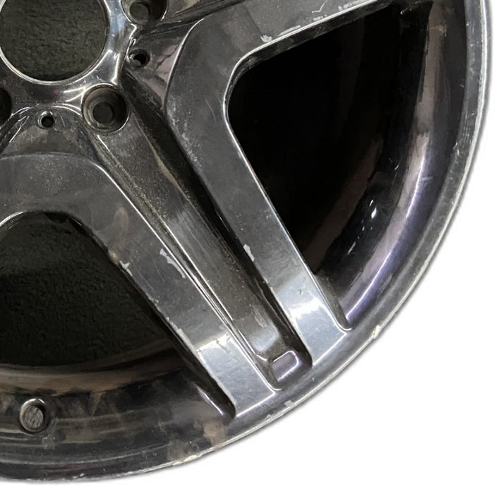 20" MERCEDES G-CLASS 18 463 Type G63 20x9.5 5 spoke black Original OEM Wheel Rim - Close-Up Detail