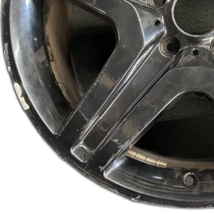 20" MERCEDES G-CLASS 18 463 Type G63 20x9.5 5 spoke black Original OEM Wheel Rim - Back View
