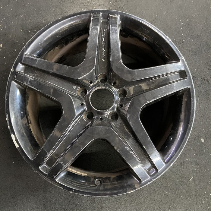 20" MERCEDES G-CLASS 18 463 Type G63 20x9.5 5 spoke black Original OEM Wheel Rim - Additional View