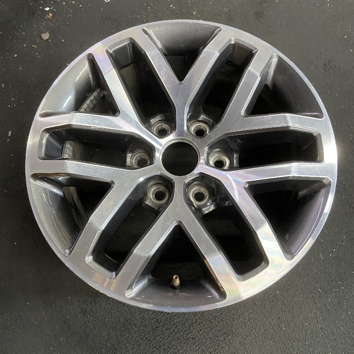 17" FORD F150 RAPTOR 17-20 17x8.5 aluminum 12 spoke 6 split spoke machined face pockets Original OEM Wheel Rim