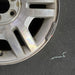 17" MOUNTAINEER 02-03 17x7.5 aluminum 6 double spokes Original OEM Wheel Rim - Back View